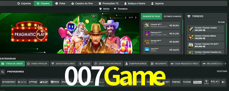 cassino 007Game